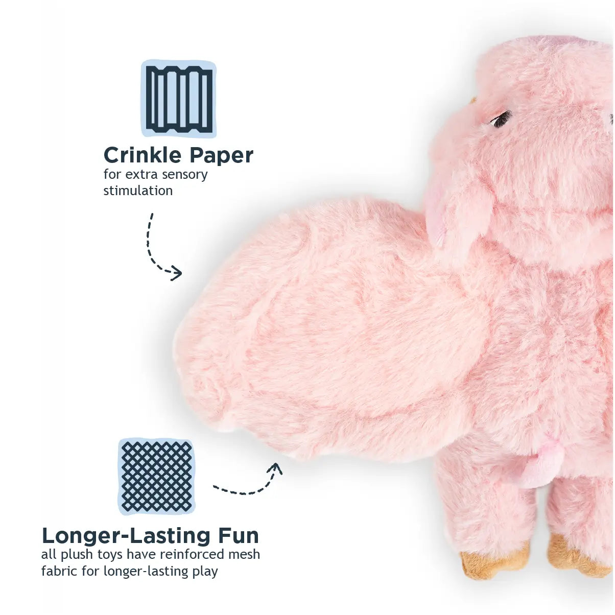 Pig Fling and Fetch Toy