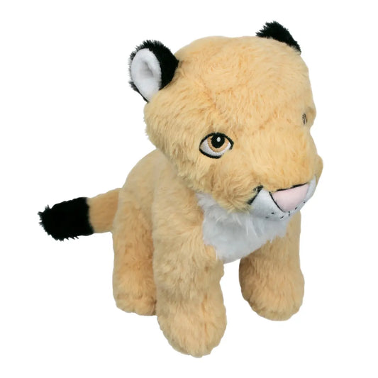 Crunch Plush Mountain Lion Dog Toy - 9"