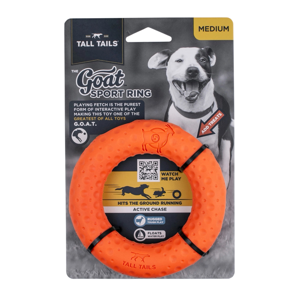 Goat Sport Ring Dog Toy - Medium