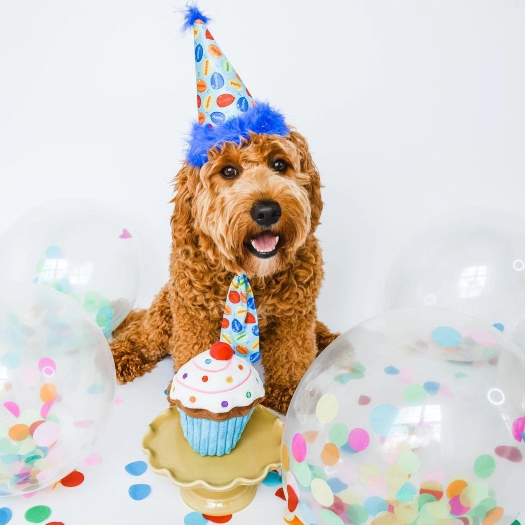 Party Time Blue Party Hat with Snugfit® Small