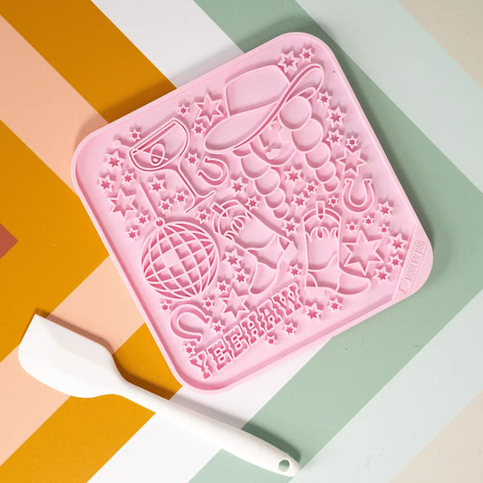 Disco Cowgirl Lick Mat