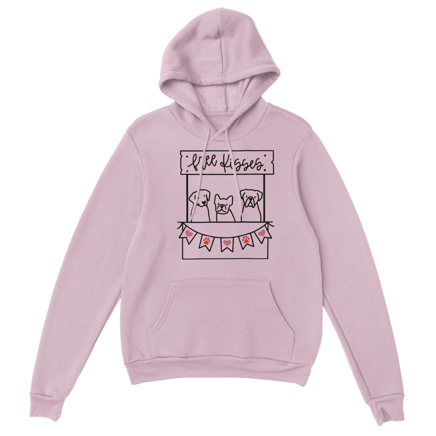free Kisses Classic Unisex Pullover Hoodie