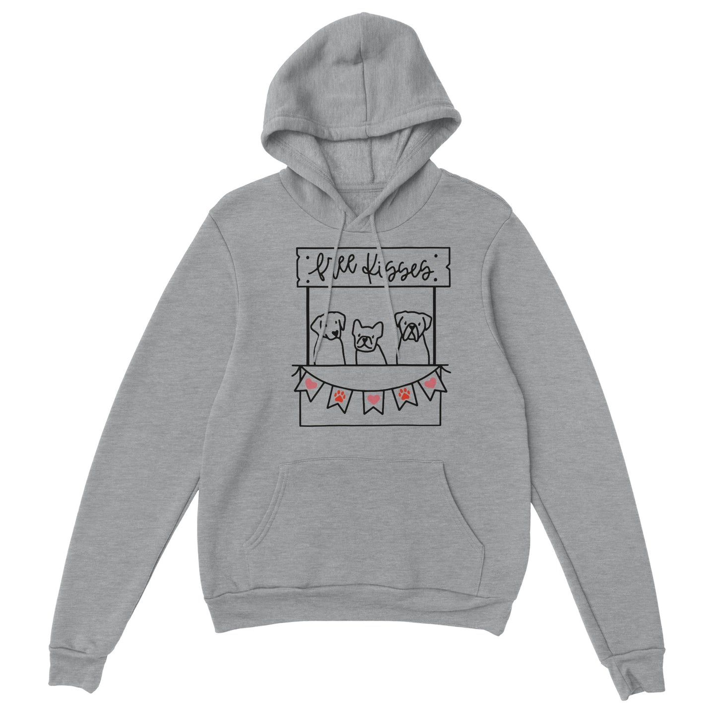 free Kisses Classic Unisex Pullover Hoodie