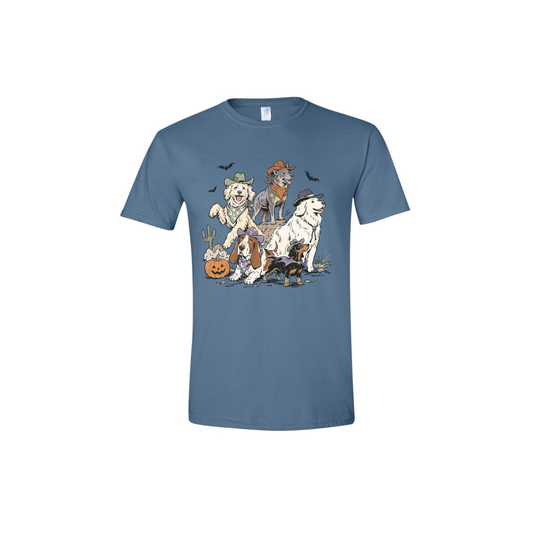 Wild West Halloween Dogs
