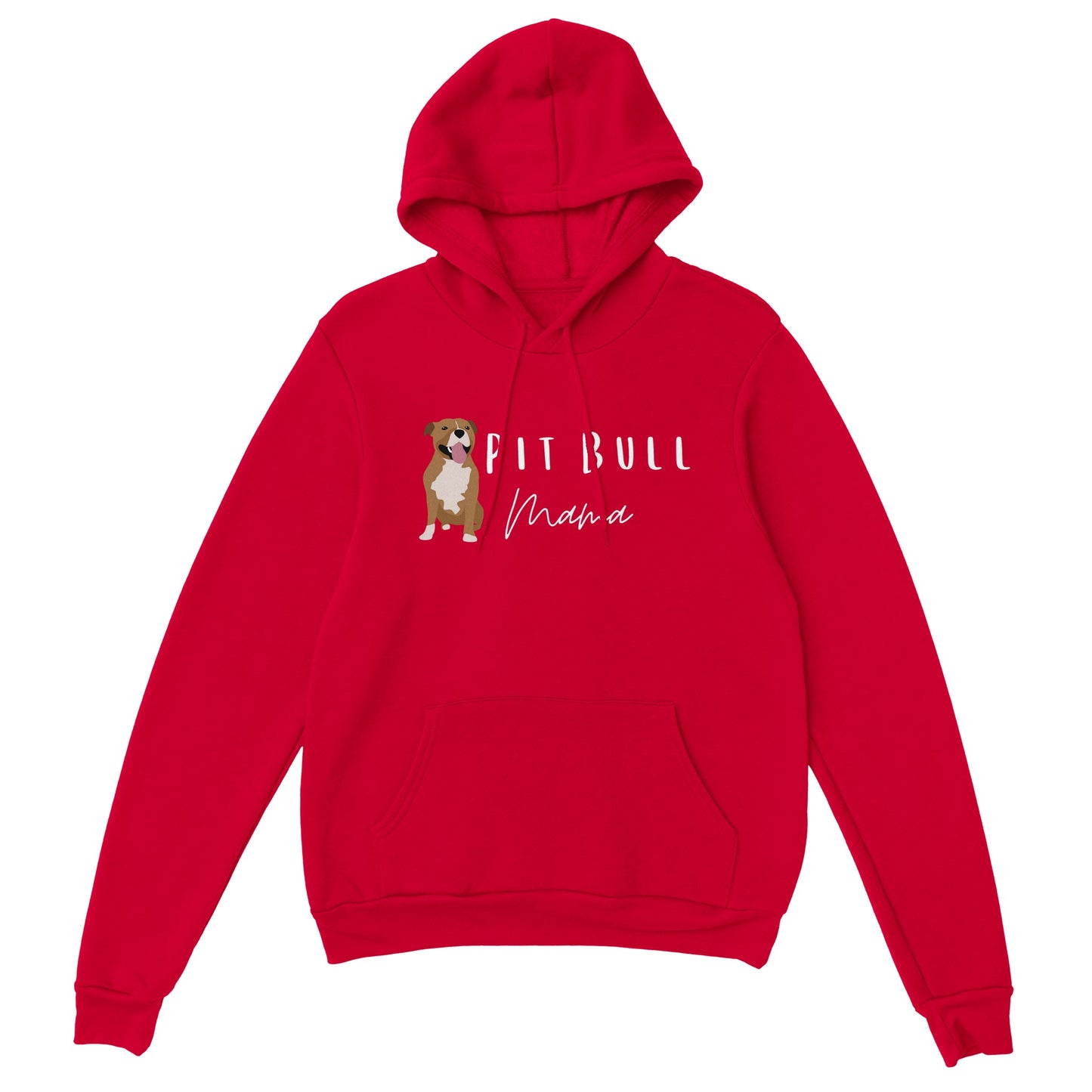 Red Nose Pit Bull Classic Unisex Pullover Hoodie