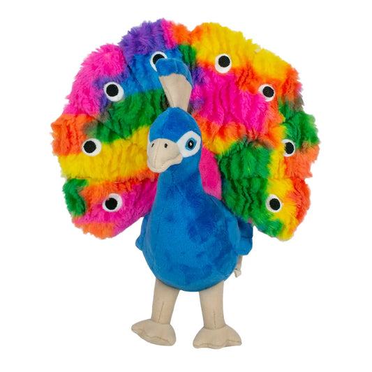 Tall Tails Peacock with Squeaker